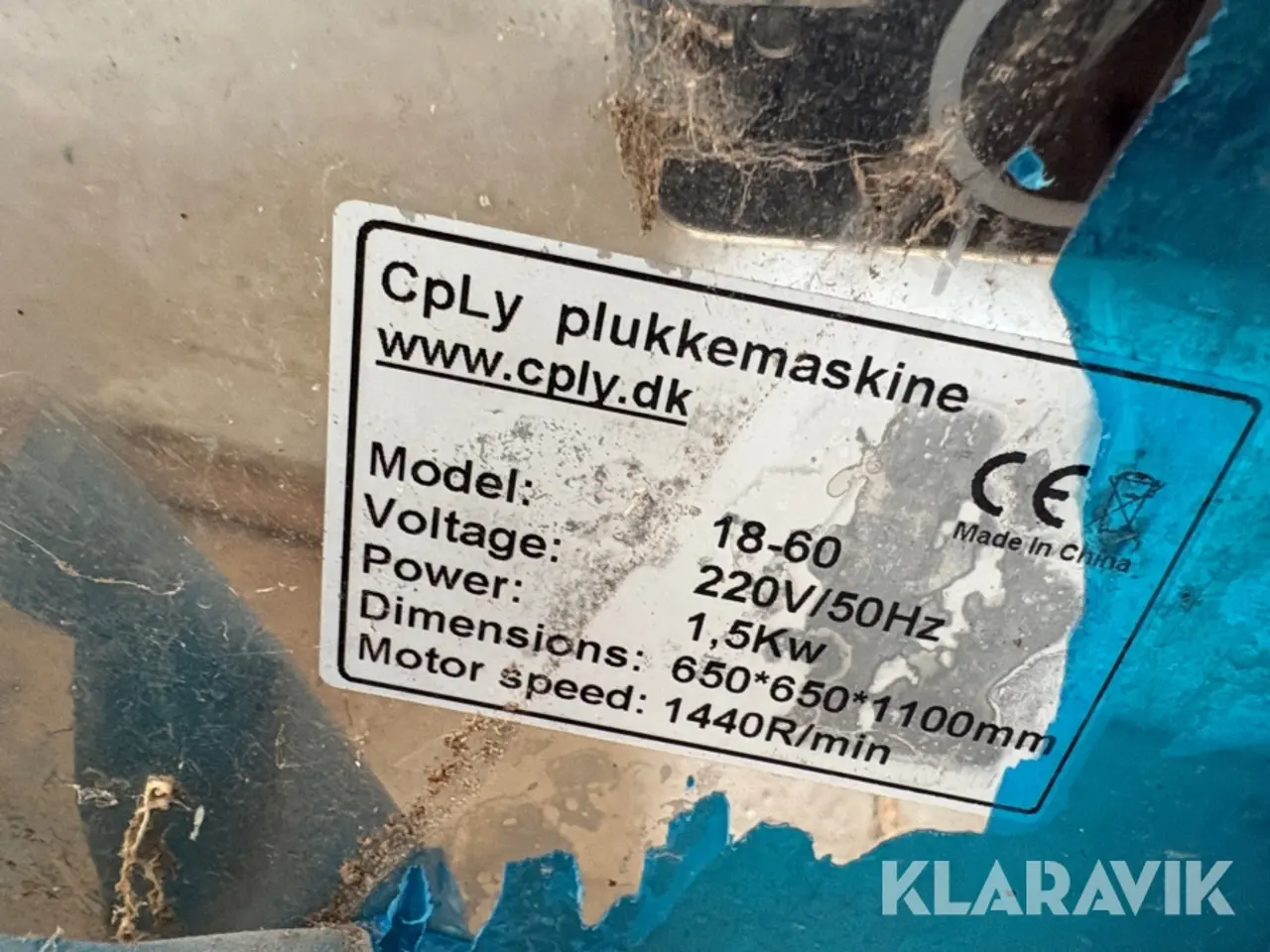 Billede 8 - Plukkemaskine CpLy 18-60