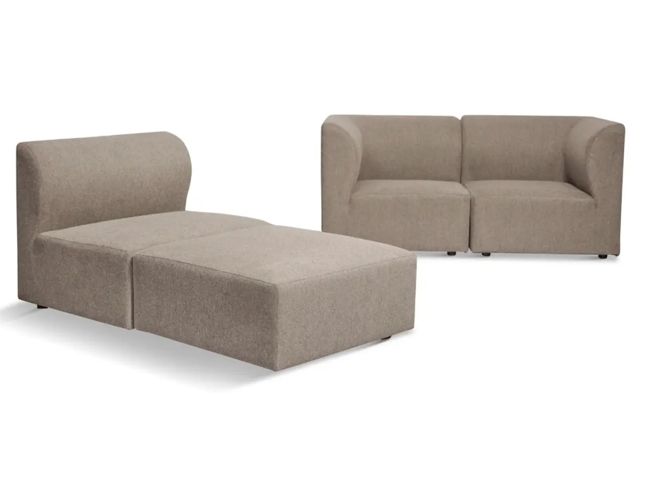 Billede 4 - Sofa med højre- og venstrevendt chaiselong