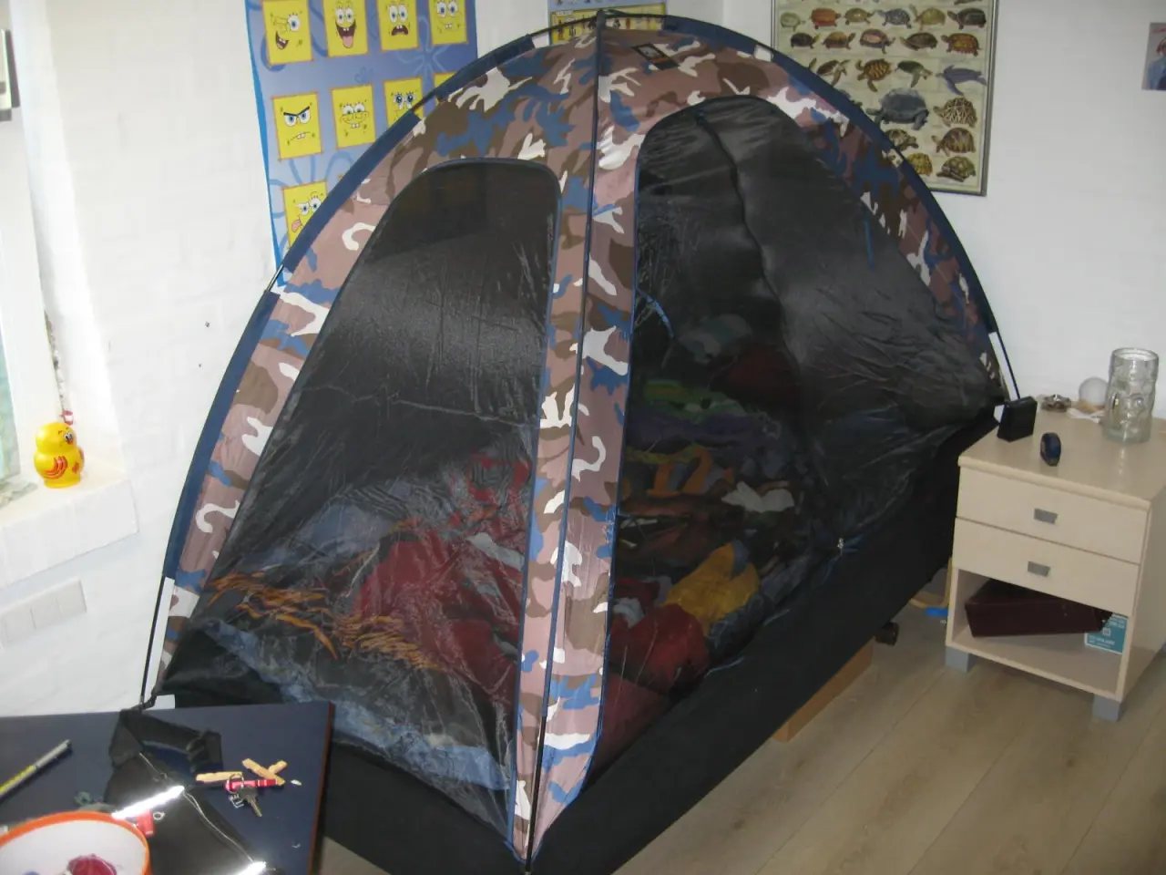 Billede 1 - DERYAN Sengetelt ca. 100x200cm