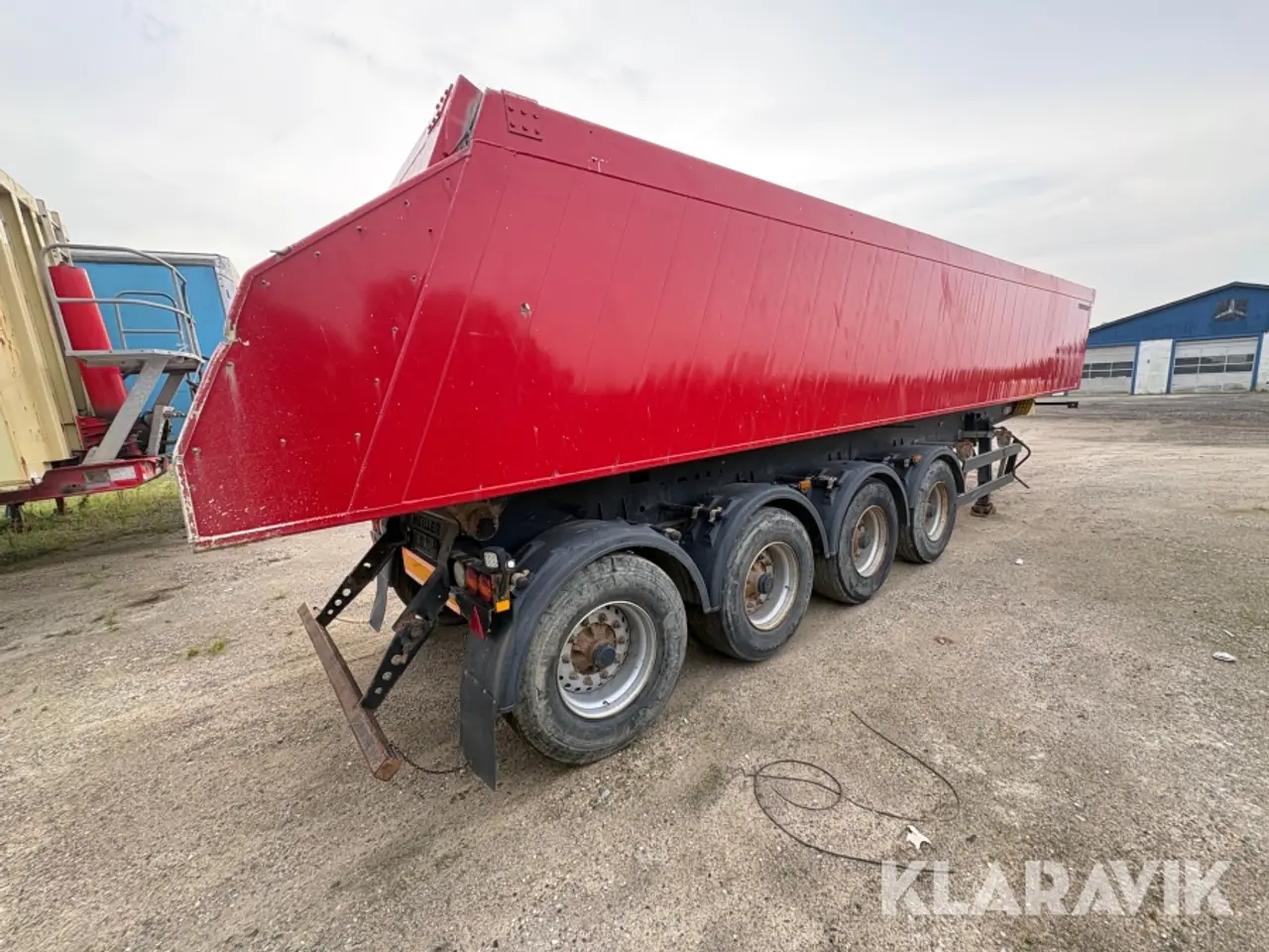 Billede 3 - Tiptrailer MEILLER 18/36 4 akslet
