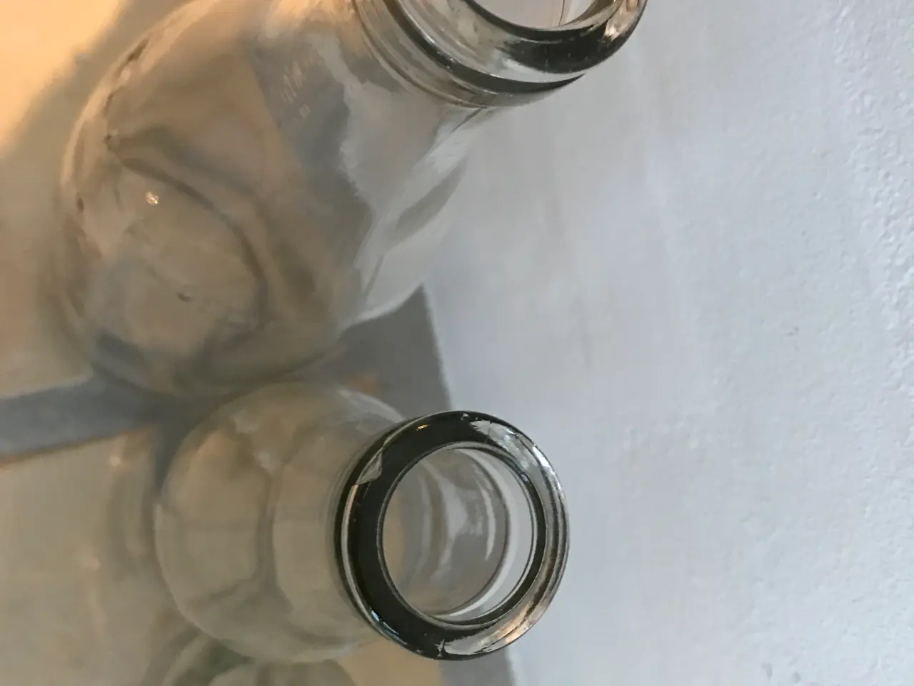 Billede 6 - Mælkeflasker fra dengang bedstefar var dreng.