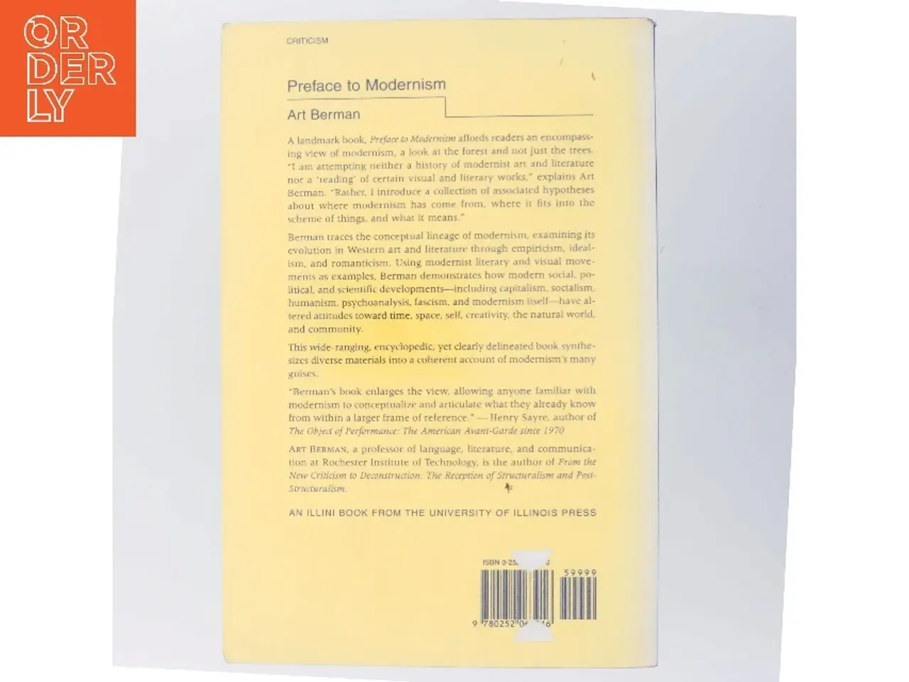 Billede 3 - Preface to modernism af Art Berman (Bog)