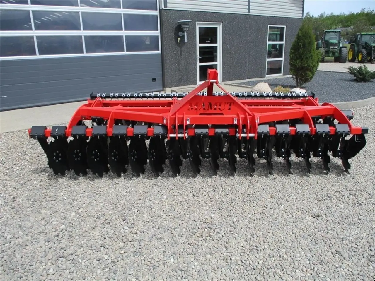 Billede 8 - Dexwal Mamut 4 m Med v-rings pakker og 560mm talerkner