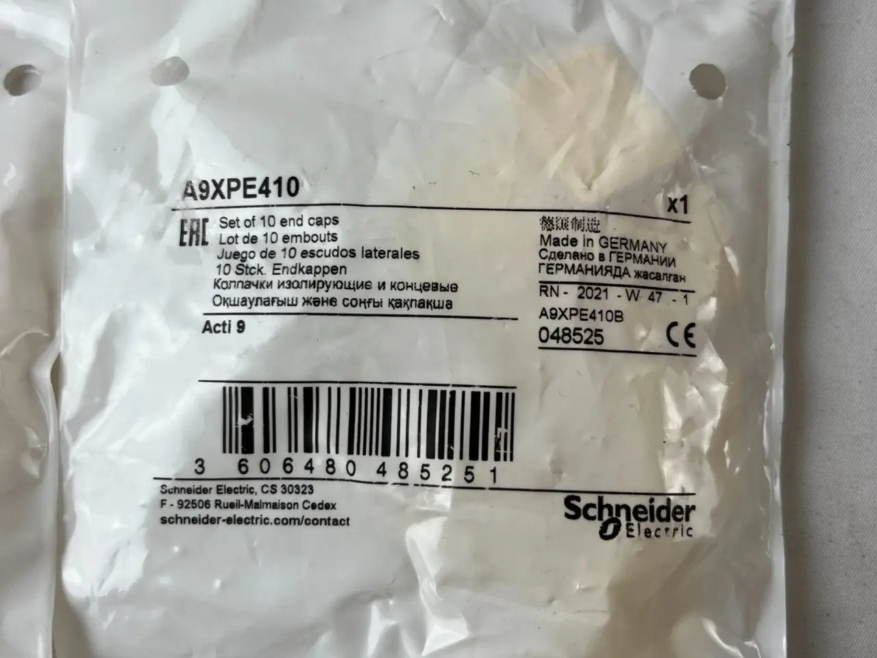 Billede 5 - Schneider Electric A9XPE410 Acti 9 End Caps parti