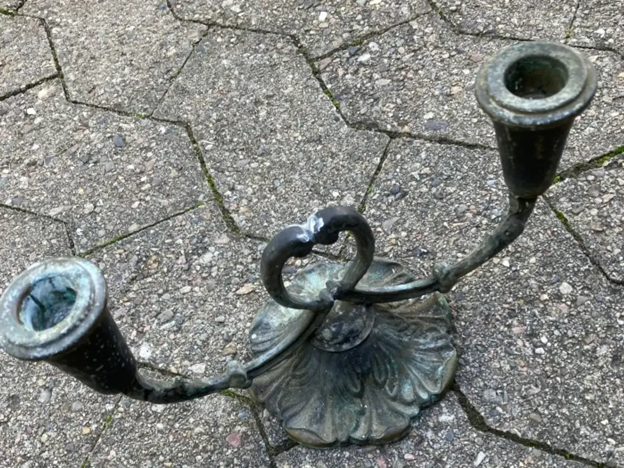 Billede 1 - Gammel lysestage