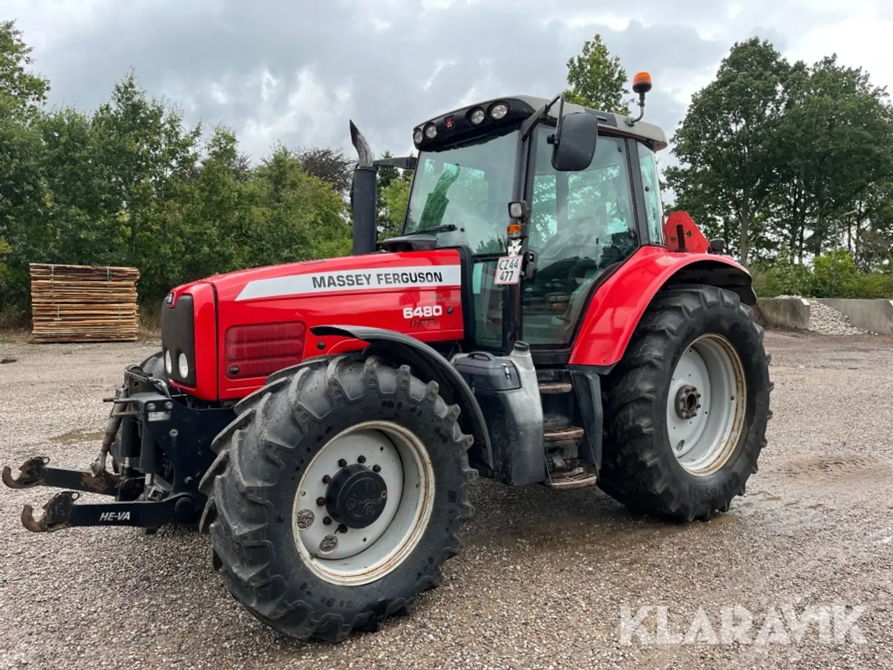 Billede 1 - Traktor Massey Ferguson 6480, 4WD