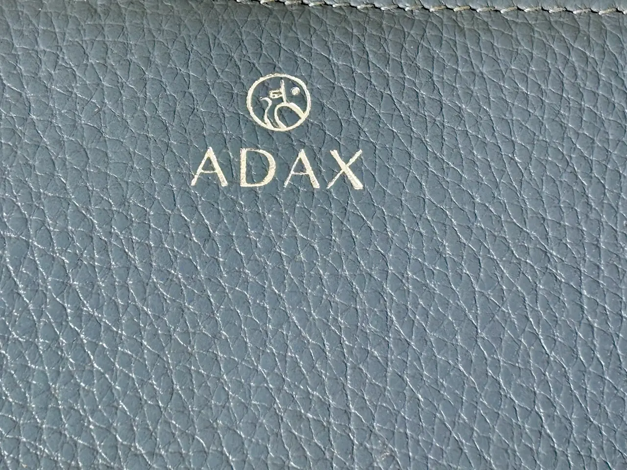 Billede 3 - Adax, lyseblå pung i skind