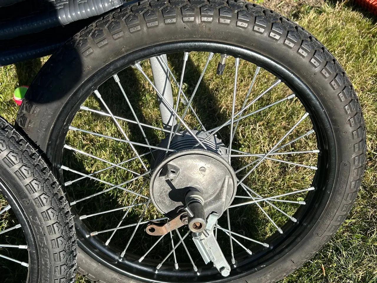Billede 4 - Puch ms50 komplet sæt hjul