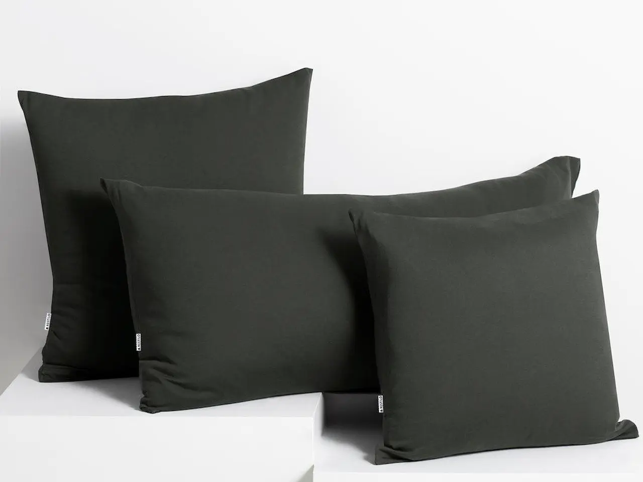 Billede 8 - DecoKing Amber pudebetræk 40×120 cm - grafit jersey, klassisk