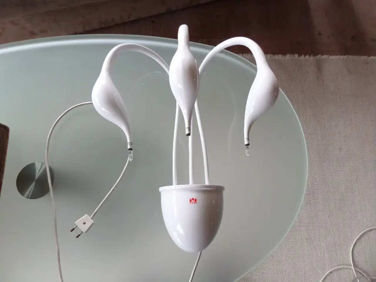 Billede 1 - Svane lampe 