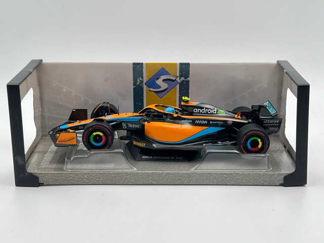 Billede 9 - 2022 McLaren Mercedes MCL36 #4 - 1:18 Driver: Lan