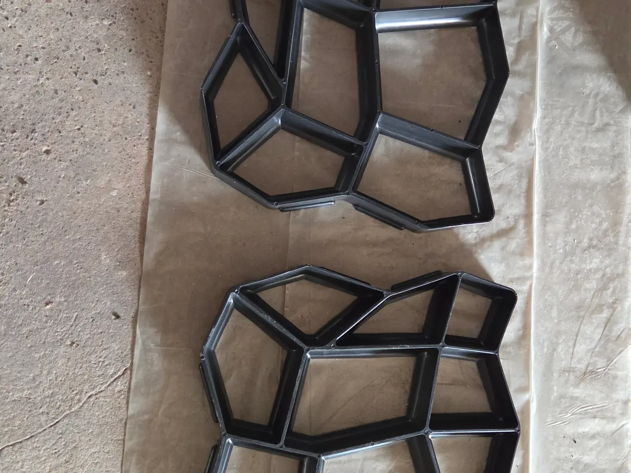 Billede 2 - plastforme (støbeforme i sort plast