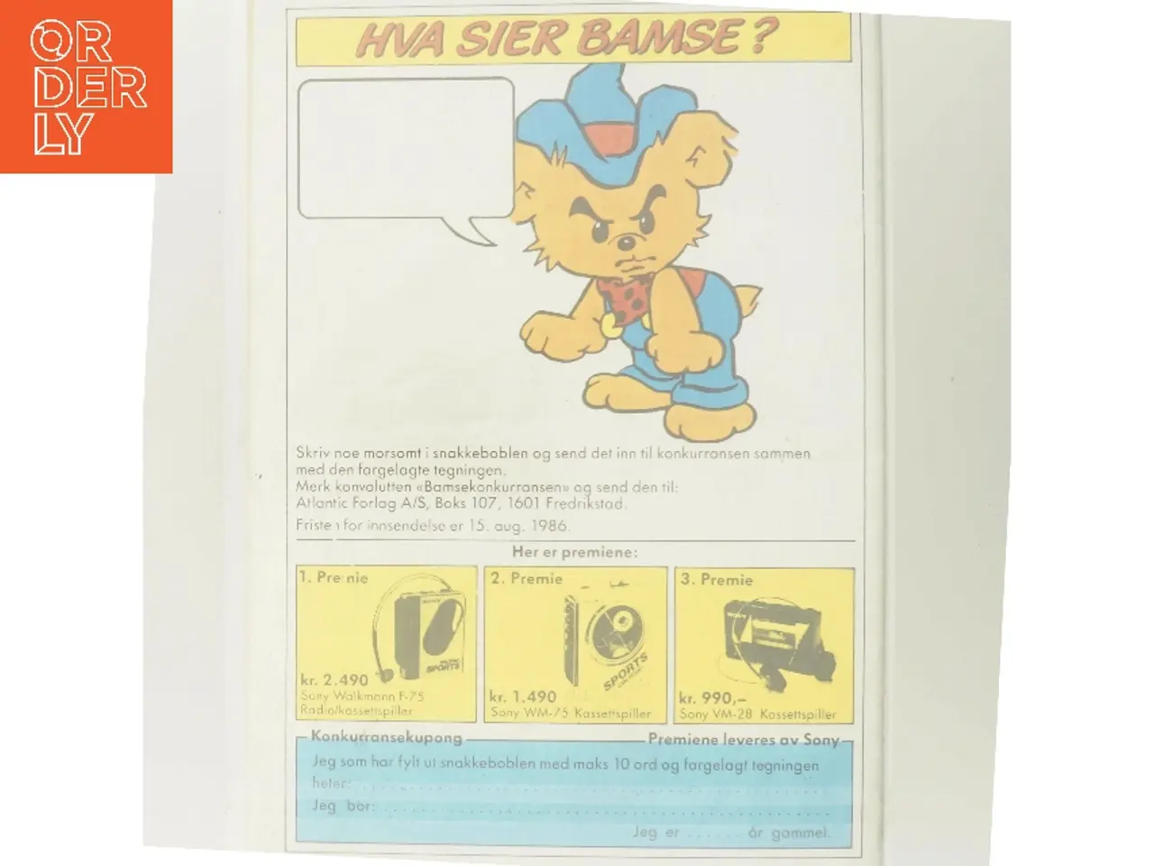 Billede 3 - Bamse nr. 6 1986 – Ekstra tykt af Rune Andreasson (Bog)