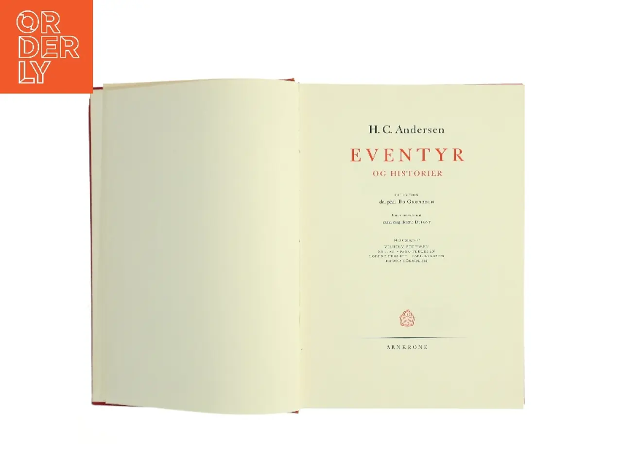 Billede 1 - Eventyr og historier af H. C. Andersen (Bog)