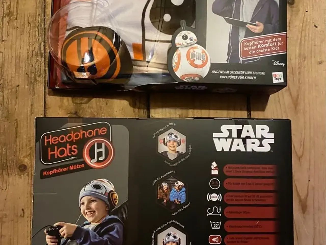 Billede 1 - Star Wars hue m/indbygget høretelefoner