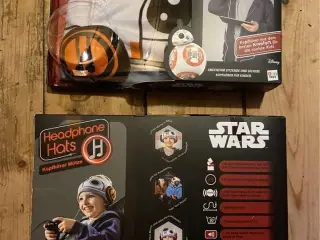 Star Wars hue m/indbygget høretelefoner