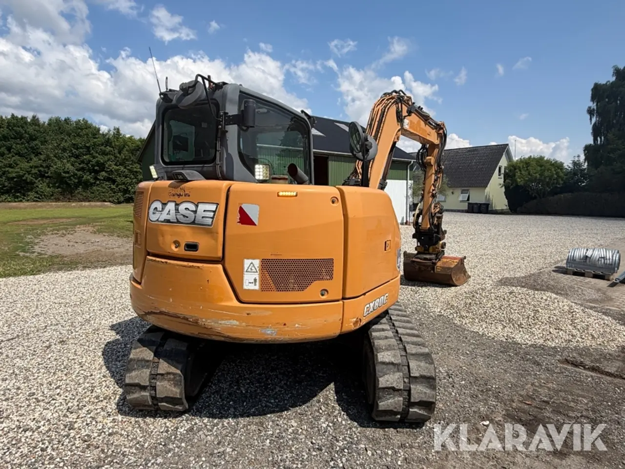 Billede 4 - Gravemaskine Case CX80C