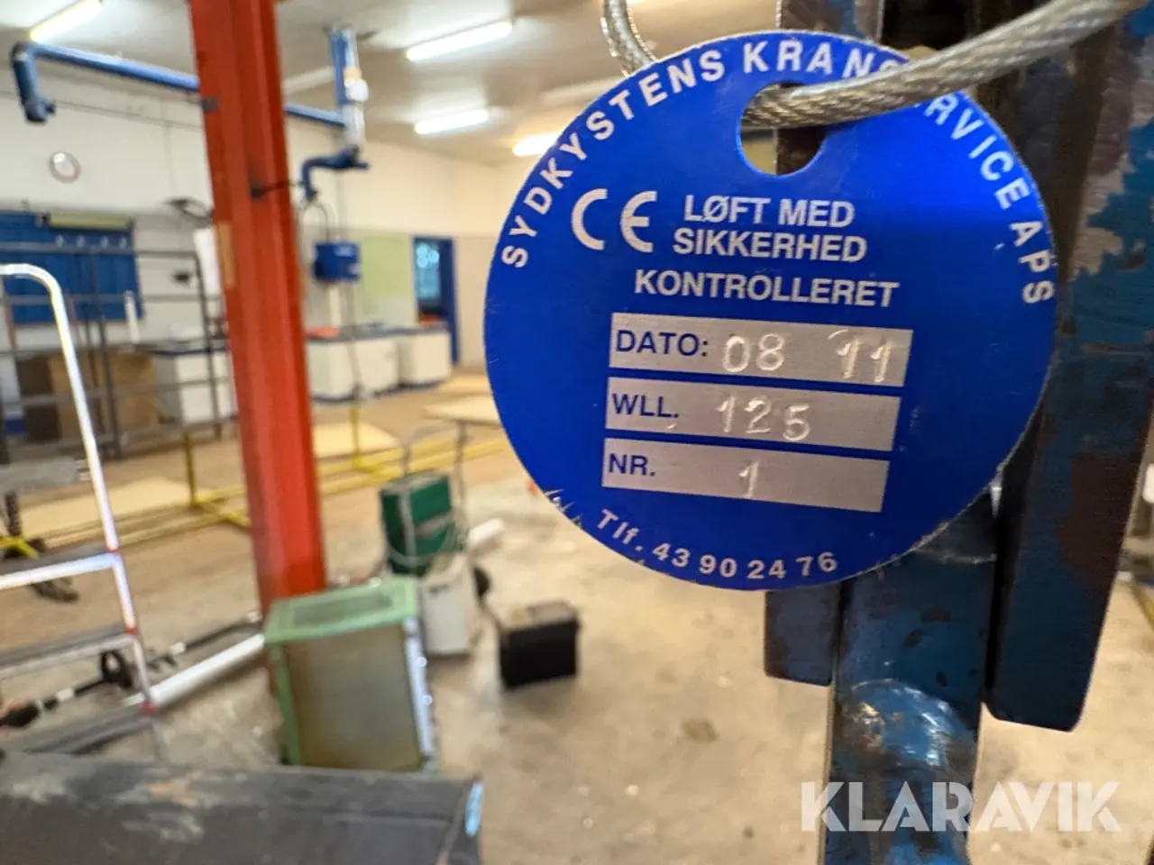 Billede 4 - Kran 125kg Abus LW
