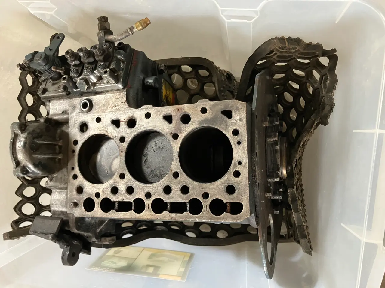 Billede 3 - Kubota 3cyl. reservedelsmotor