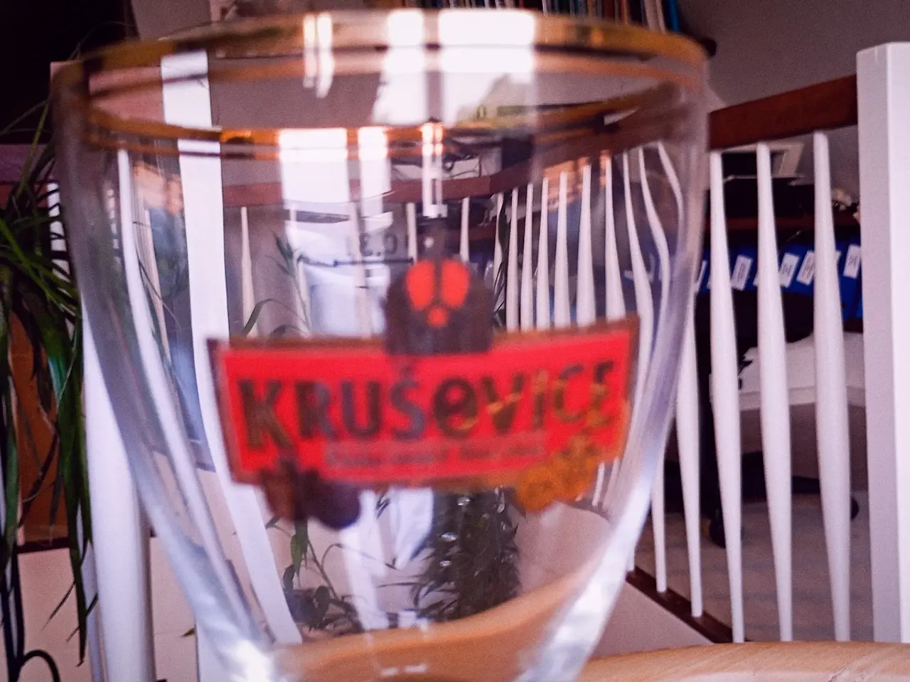Billede 8 - Krusovice ølglas / ølkrus. 1 stk.