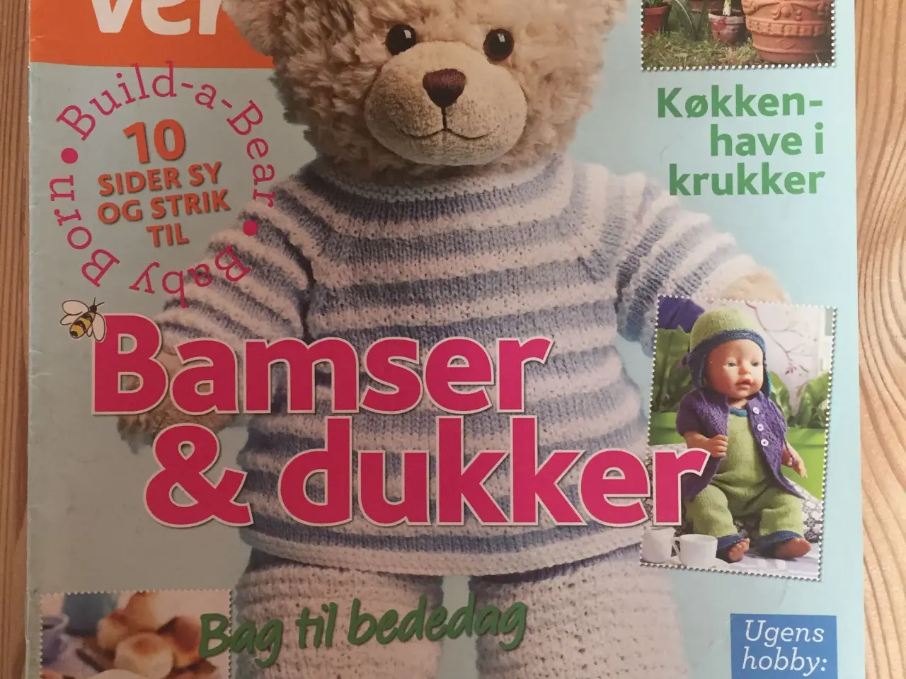 Billede 6 - Strik til bamsen og dukken
