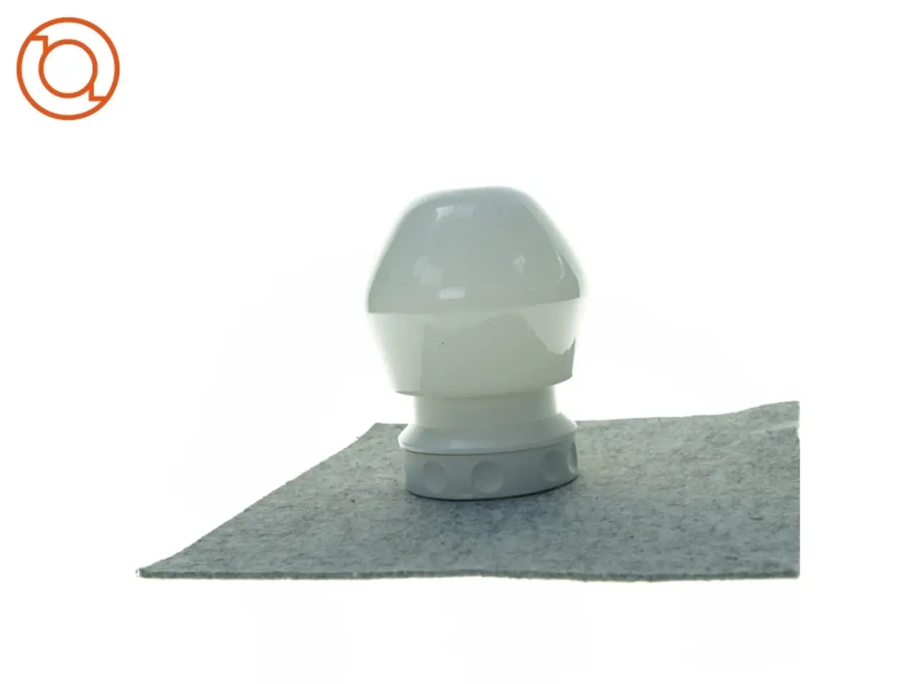 Billede 5 - Lampe Hvid/opal (str. 20 cm)