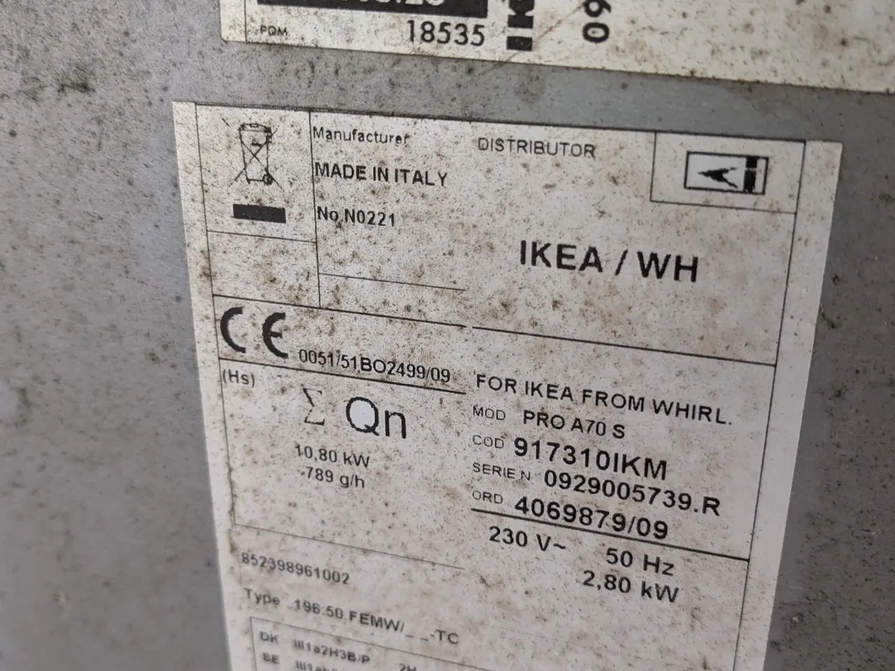 Billede 3 - Gaskomfur ikea