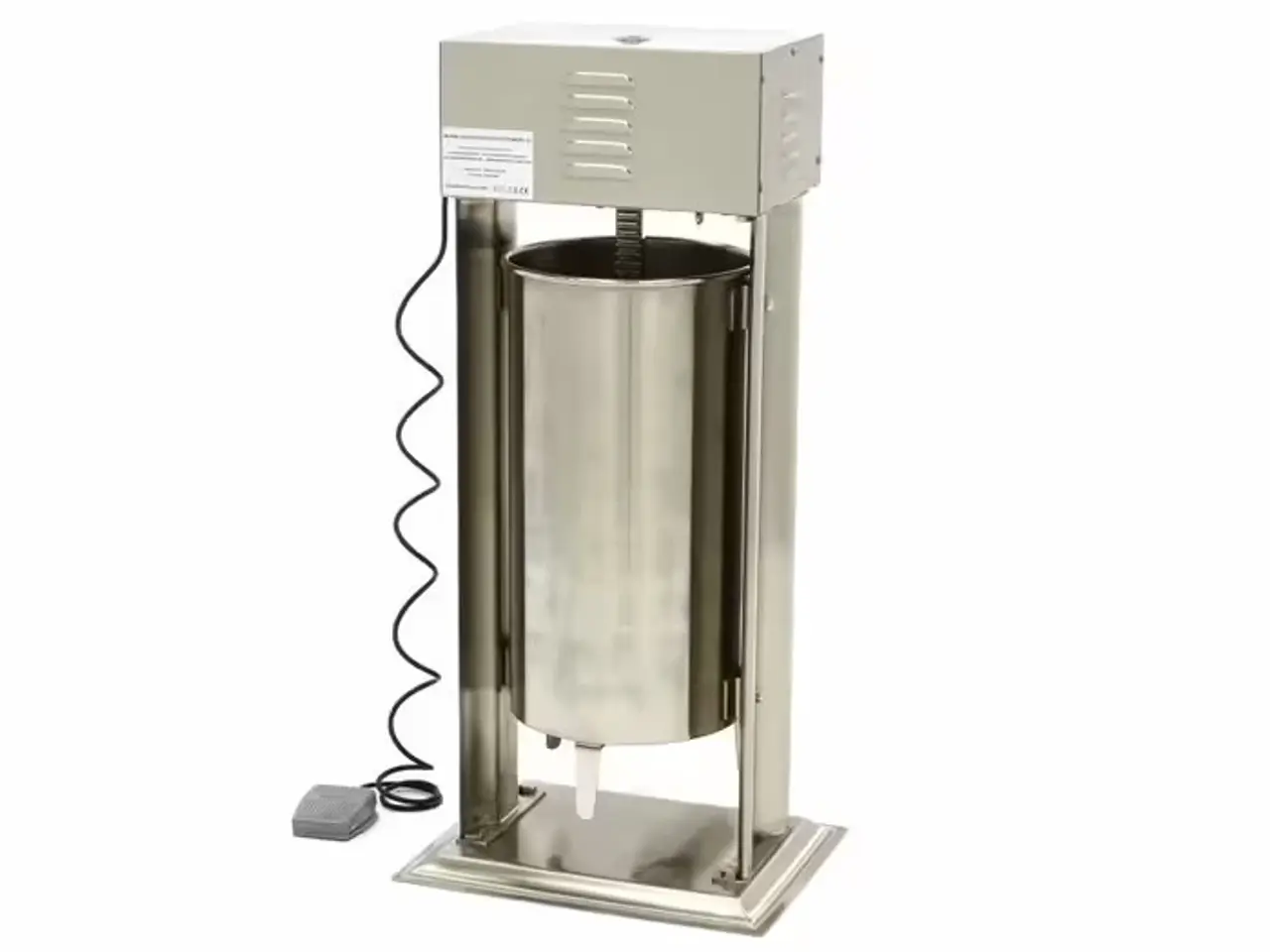 Billede 4 - Pølsestopper 25 L – Automatisk – inkl. 4 fylderør