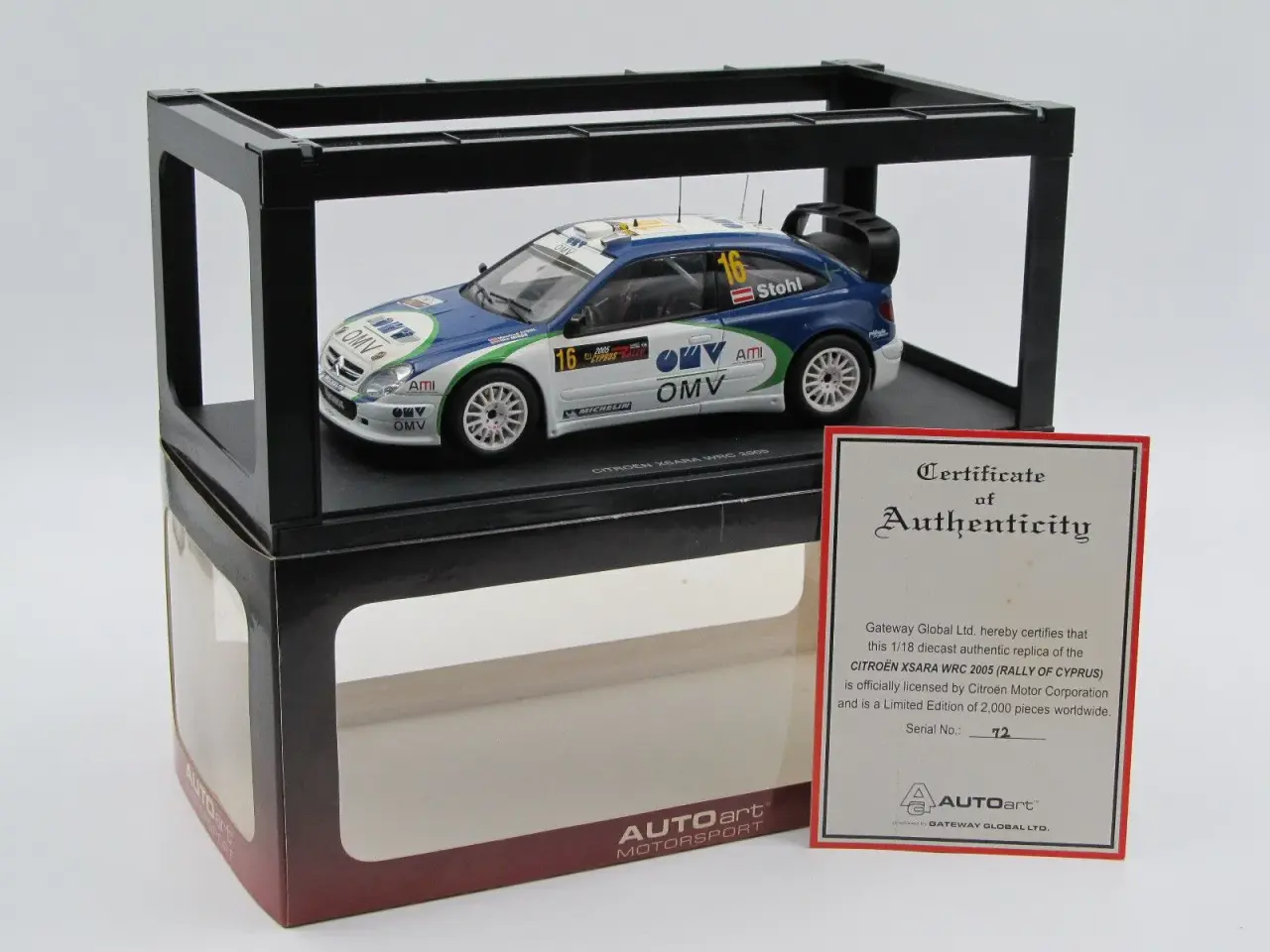 Billede 1 - 2005 Citroën Xsara WRC 1:18