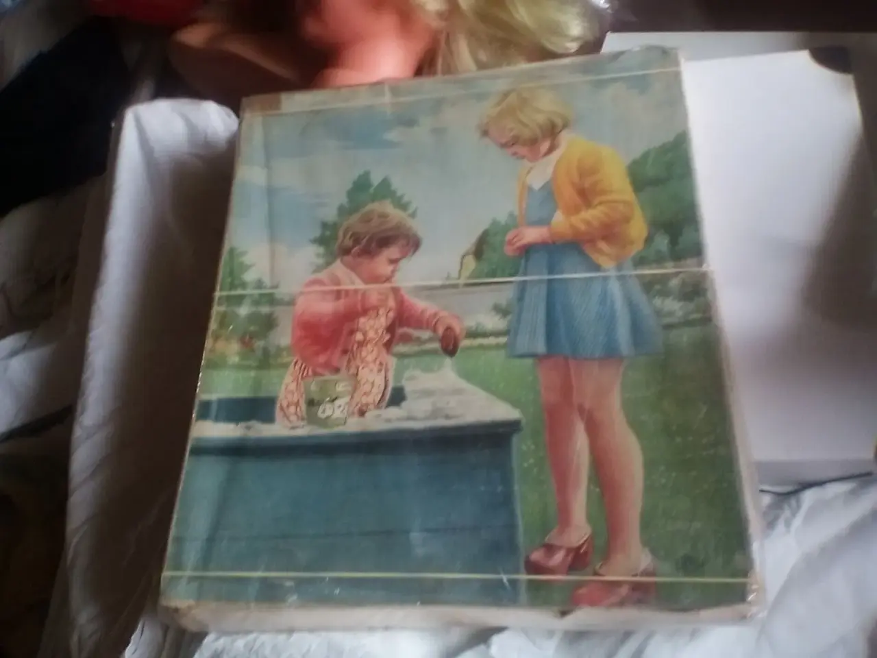 Billede 1 - retro puslespil, fra 1950'rne