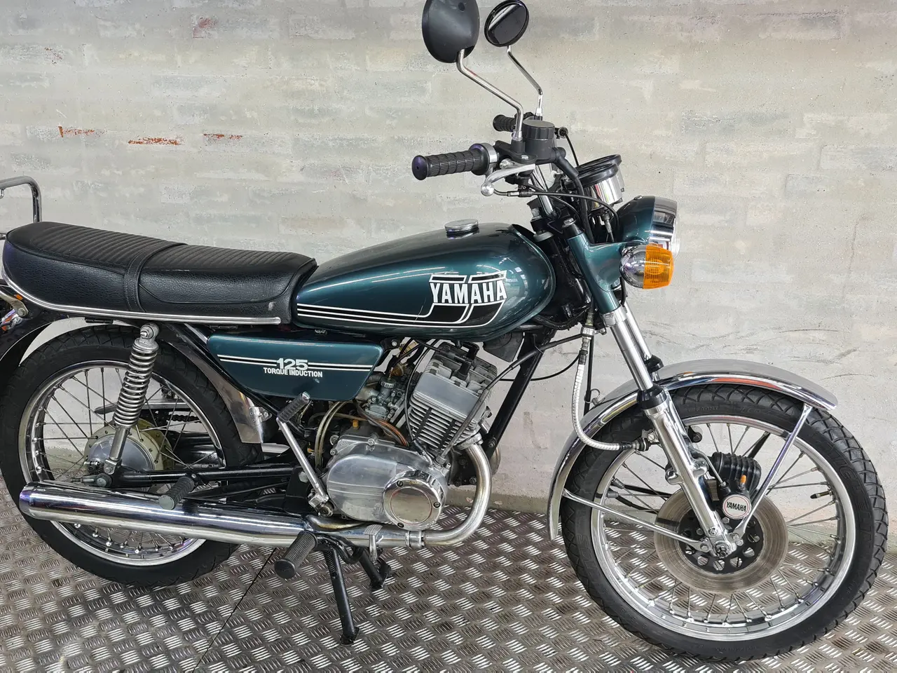 Billede 1 - Yamaha RD 125 2 Cyl AS3 årg 1976