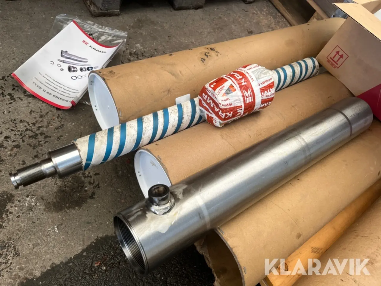 Billede 4 - Hydraulik stempler Kramp C25 Cronus II 4 styk