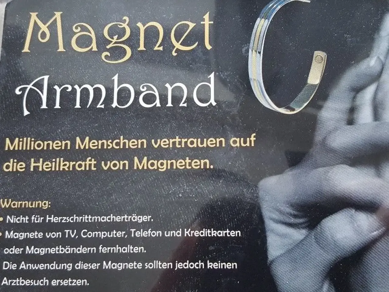 Billede 4 - Magnetterapi Magnet armbånd