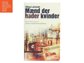 Mænd der hader kvinder af Stieg Larsson (Bog)