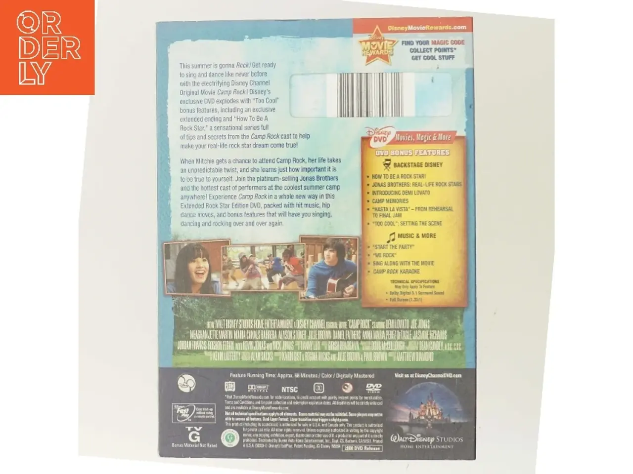 Billede 3 - Camp Rock: Extended Rock Star Edition med Demi Lovato (DVD)