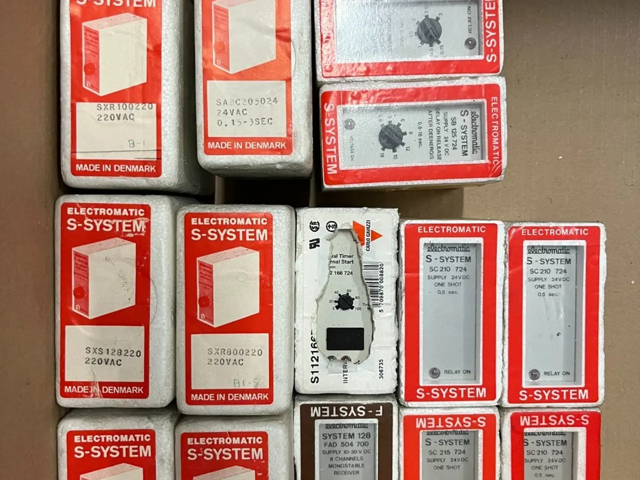 Billede 2 - parti 16x Electromatic S‑System Timers SC210 724