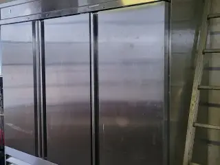 Fryseskab, 2040 liter, med tre låge