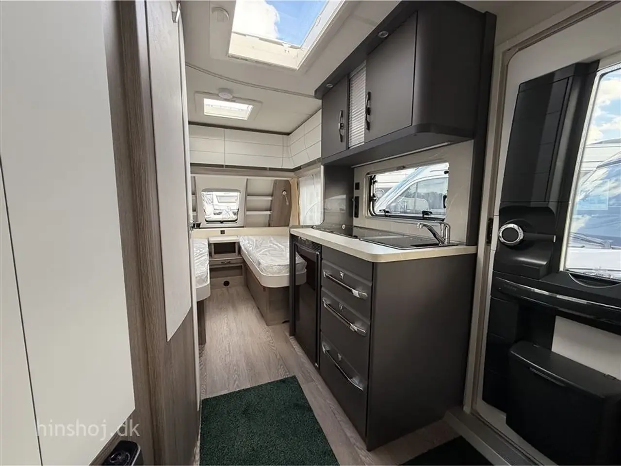 Billede 5 - 2026 - Hobby On Tour 460 DL   Dejlig rejsevogn med enkelsenge fra Hinshøj Caravan