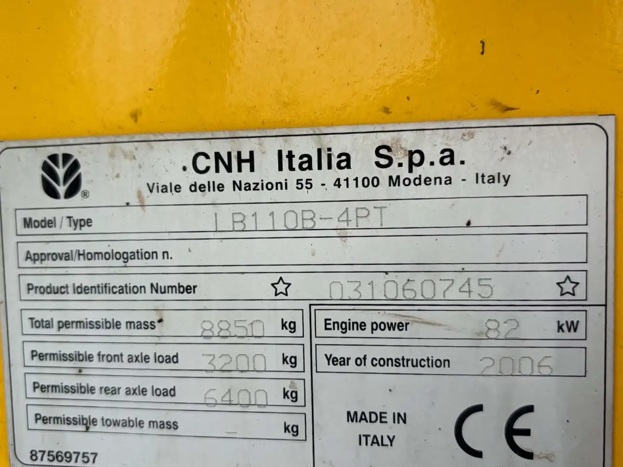 Billede 9 - New Holland B 110