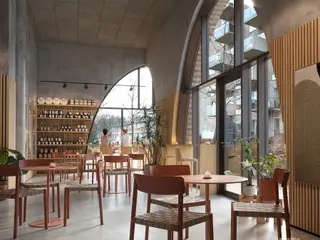 Café-/restaurantlejemål på Katrinetorvet