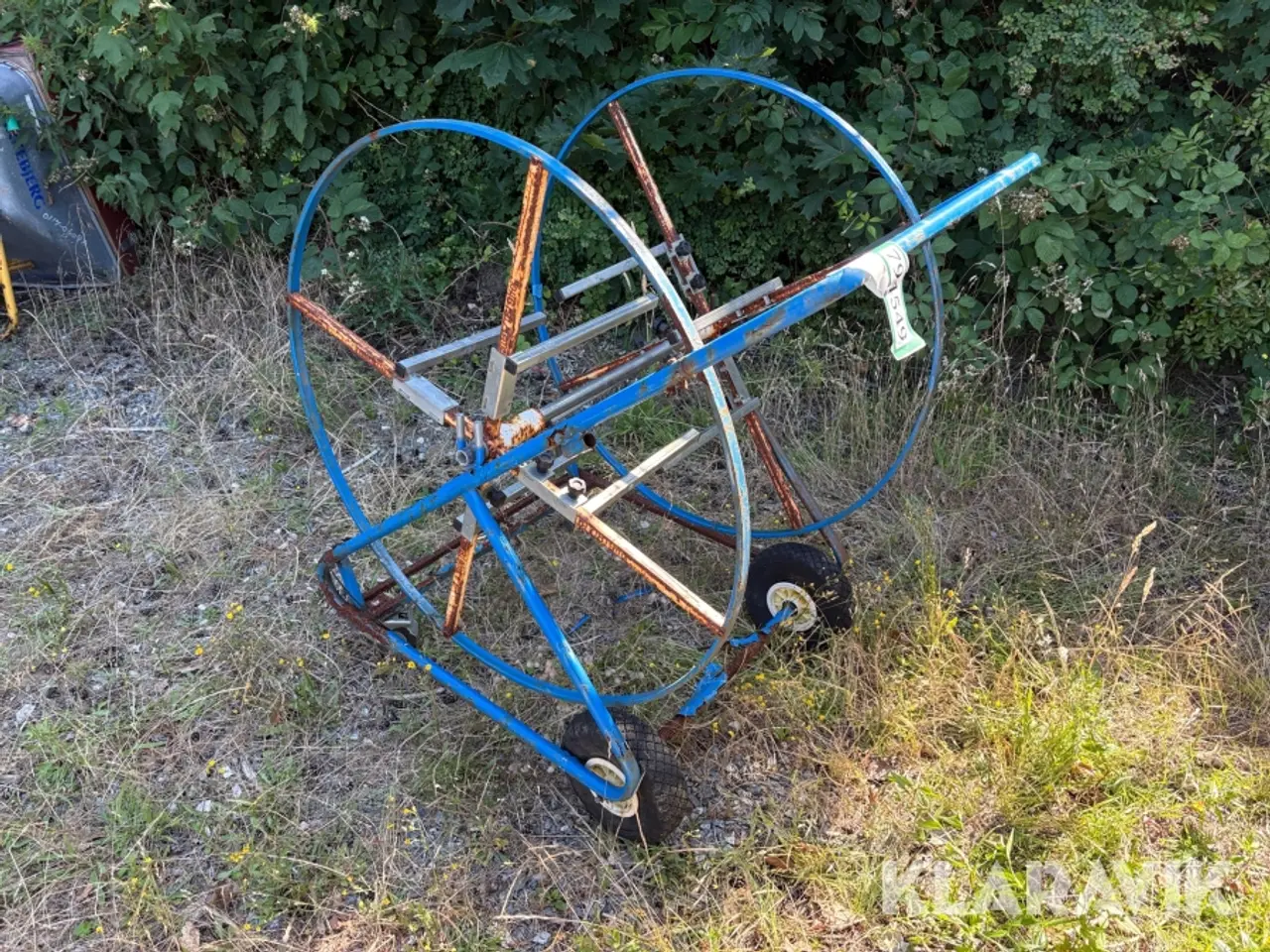 Billede 3 - Rørafruller vogn til gulvvarmeslanger