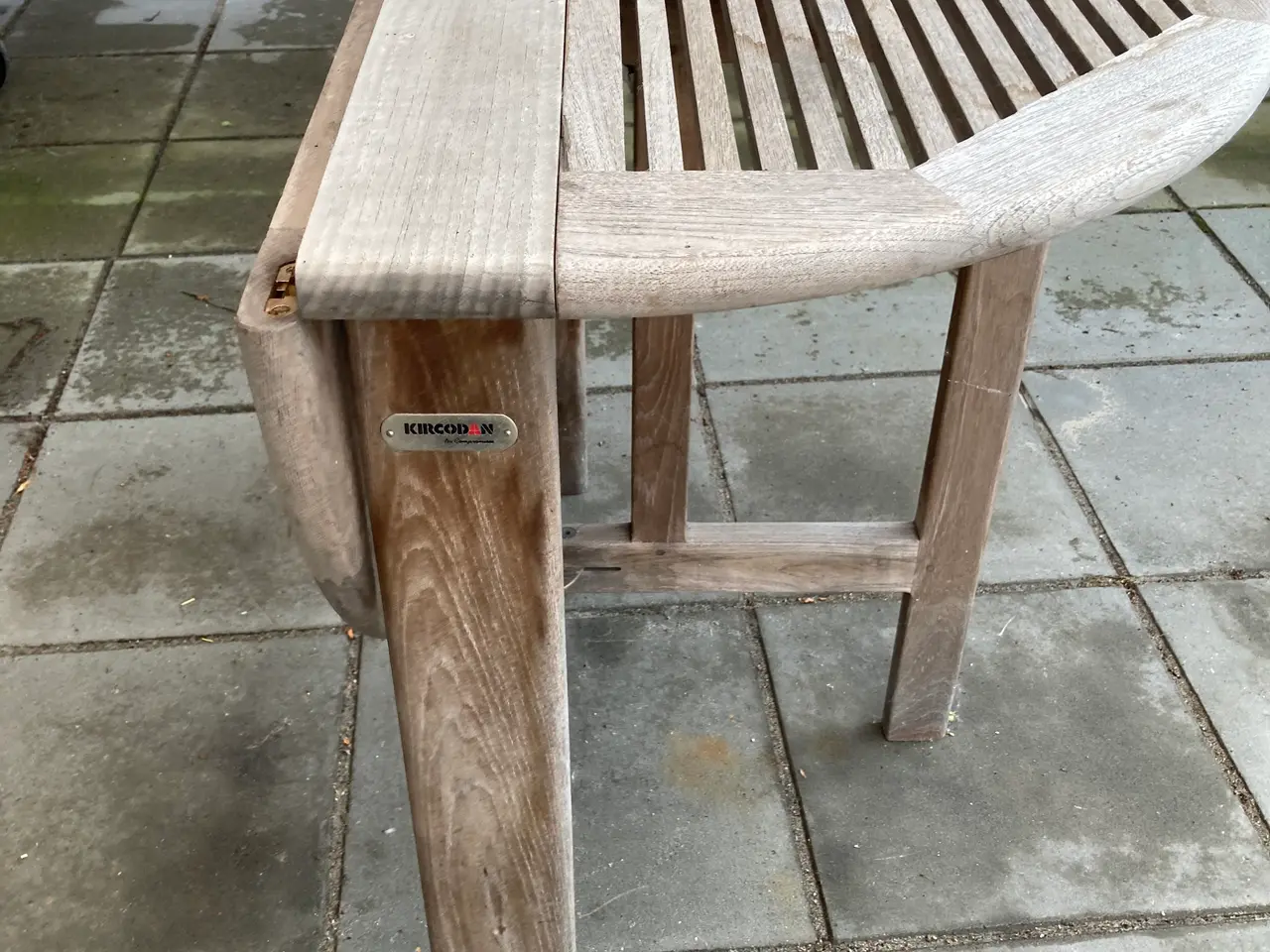 Billede 4 - Kirkodan Espresso konsolbord teak 92x85
