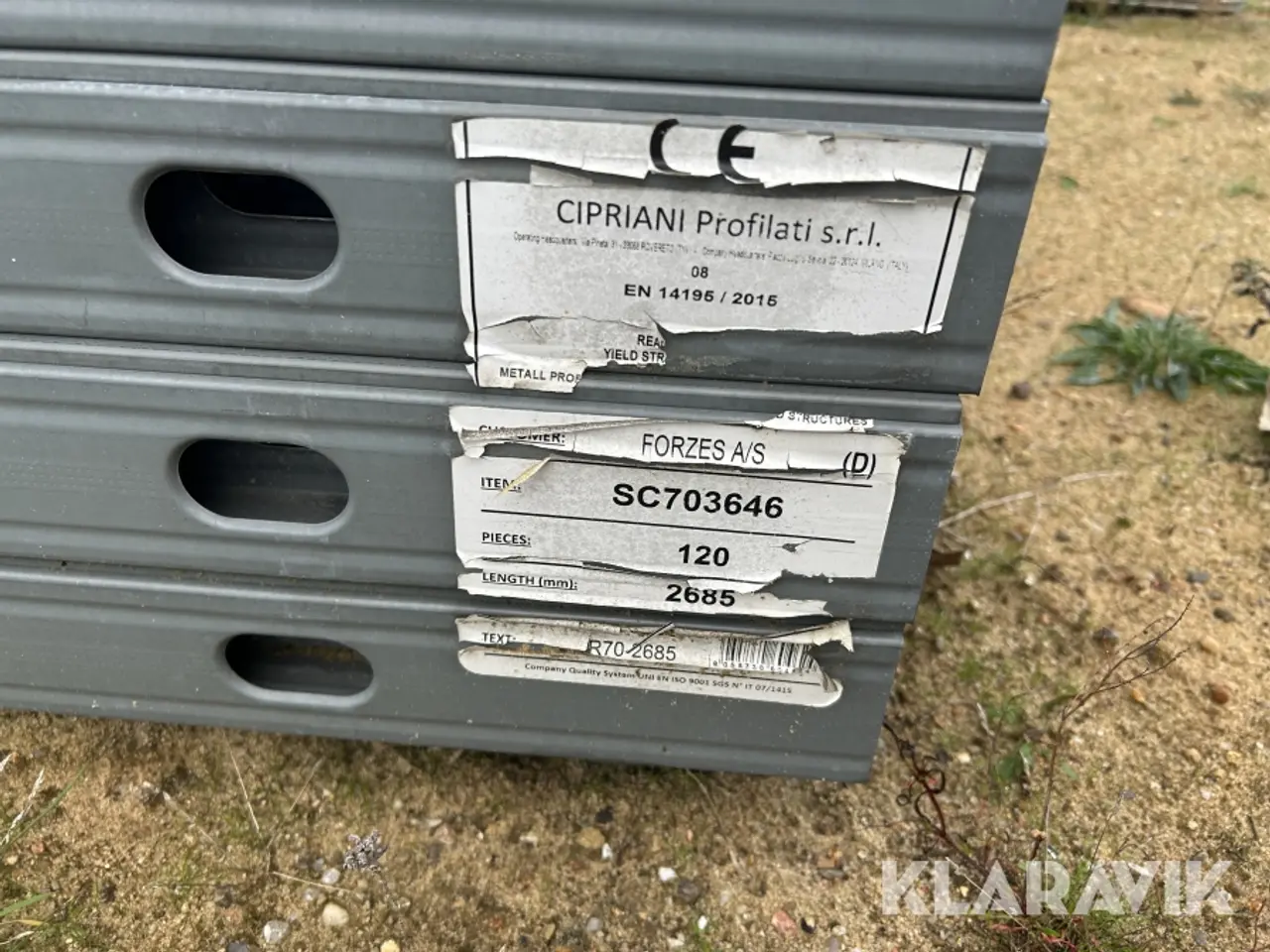 Billede 7 - Stålprofiler Cipriani Profilati SC703646 120 styk