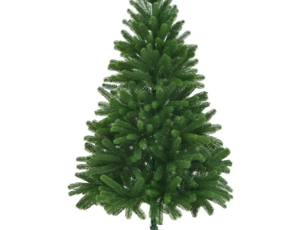 Billede 1 - Kunstigt juletræ med naturtro nåle 180 cm grøn