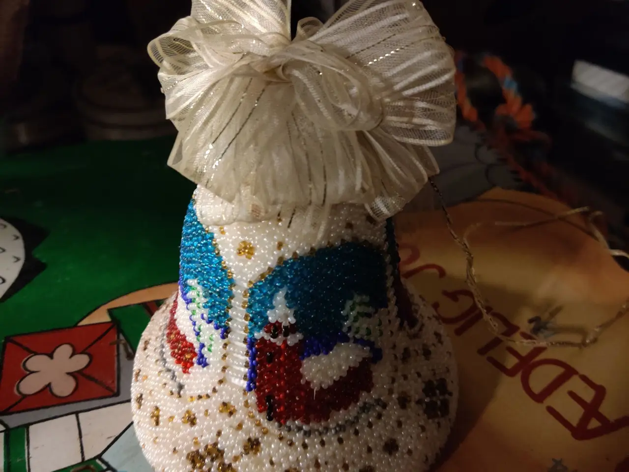 Billede 6 - Juleklokke i perler