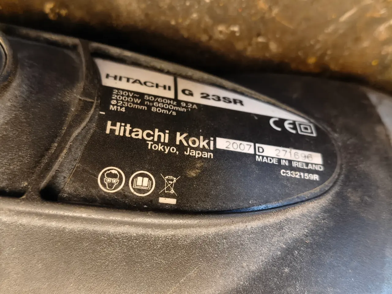 Billede 4 - Hitachi vinkelsliber G23SR