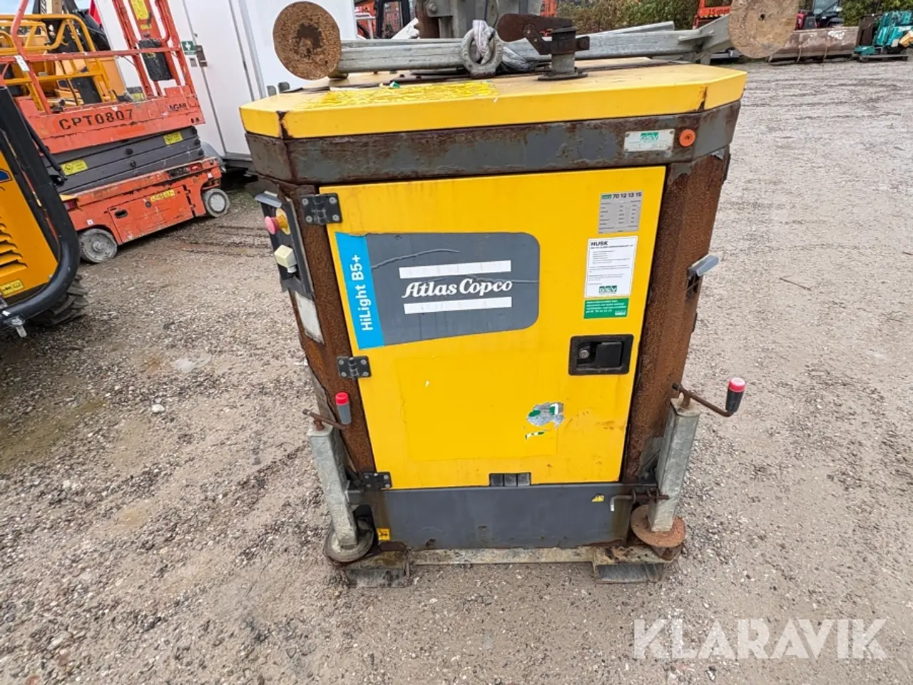 Billede 9 - Teleskoplysmast Atlas Copco HiLight B5+ 8 meter
