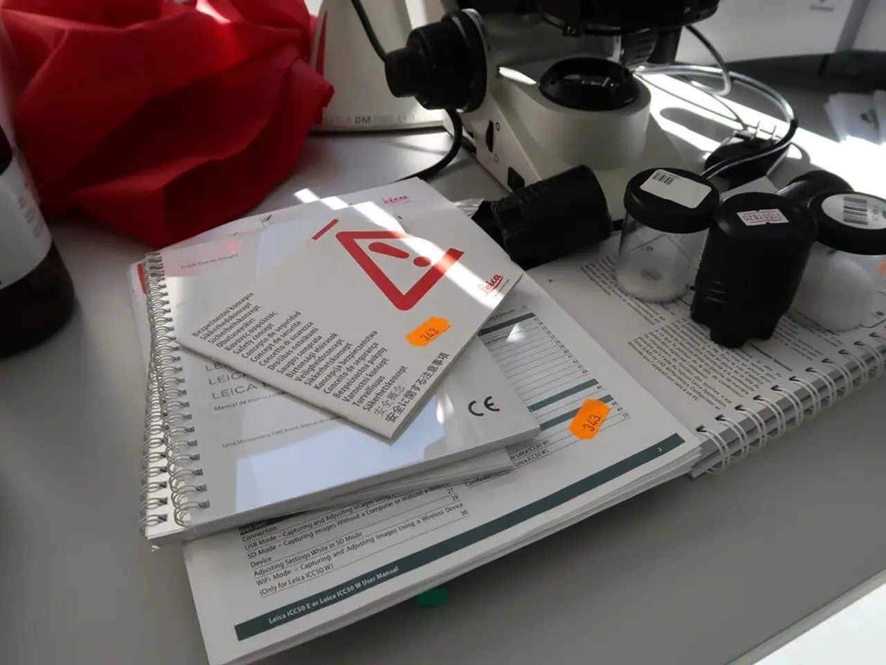 Billede 4 - Microscope LEICA DM2500 LED med div. Tilbehør