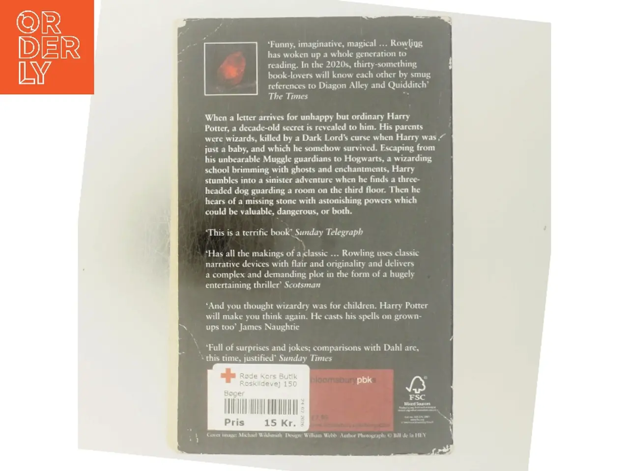 Billede 3 - Harry Potter and the Philosopher's Stone af J. K. Rowling (Bog)