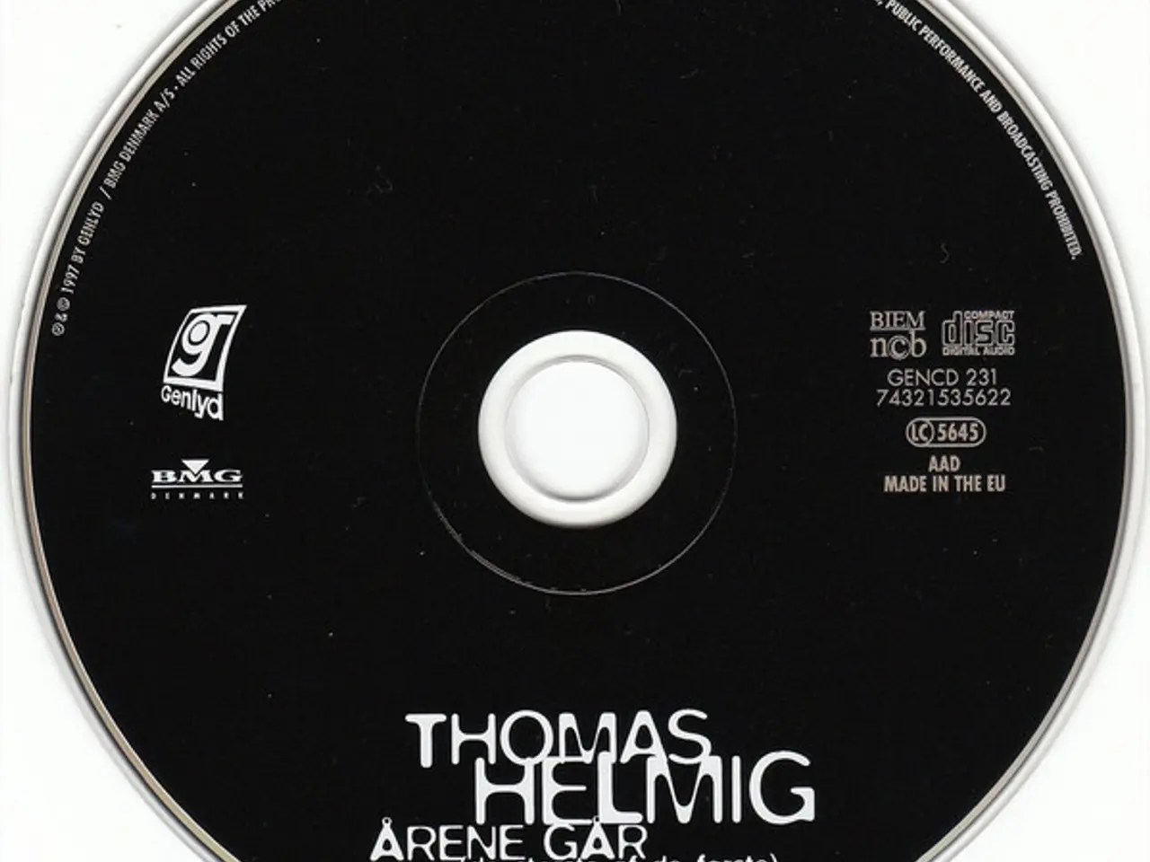 Billede 4 - Thomas Helmig – Årene Går (De Største Af De… – CD